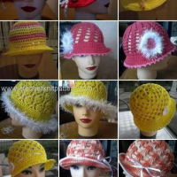 Hats Crochet Patterns Part 3
