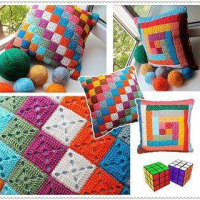 Crochet Pillow Patterns Part 7