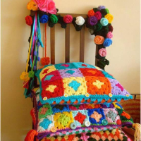 Crochet Pillow Patterns Part 7