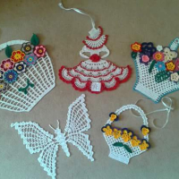 Home Decor Crochet Patterns Part 39