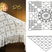 Shawl Crochet Patterns Part 10