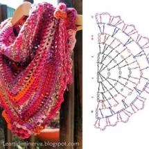 Shawl Crochet Patterns Part 8