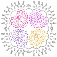 Home Decor Crochet Patterns Part 86
