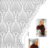 Shawl Crochet Patterns Part 16