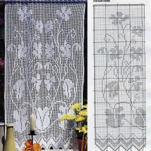 Crochet Curtain Patterns Part 12