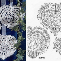 Heart Crochet Patterns Part 4